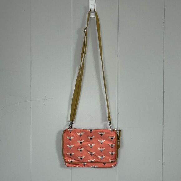 Fossil Cottagecore Bumblebee Print Nylon Crossbody Bag - Picture 2 of 11